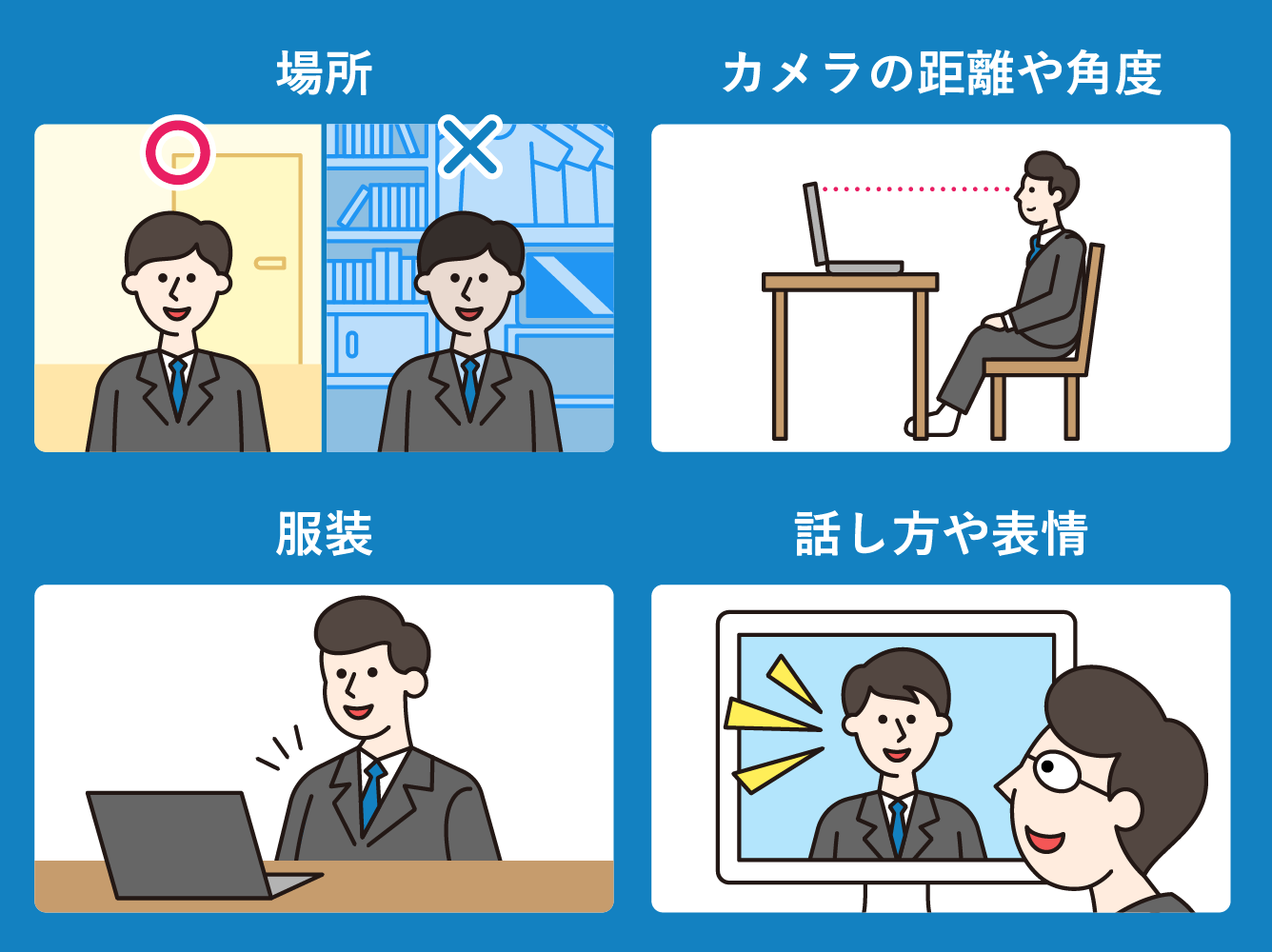 Web面接の成功ポイント