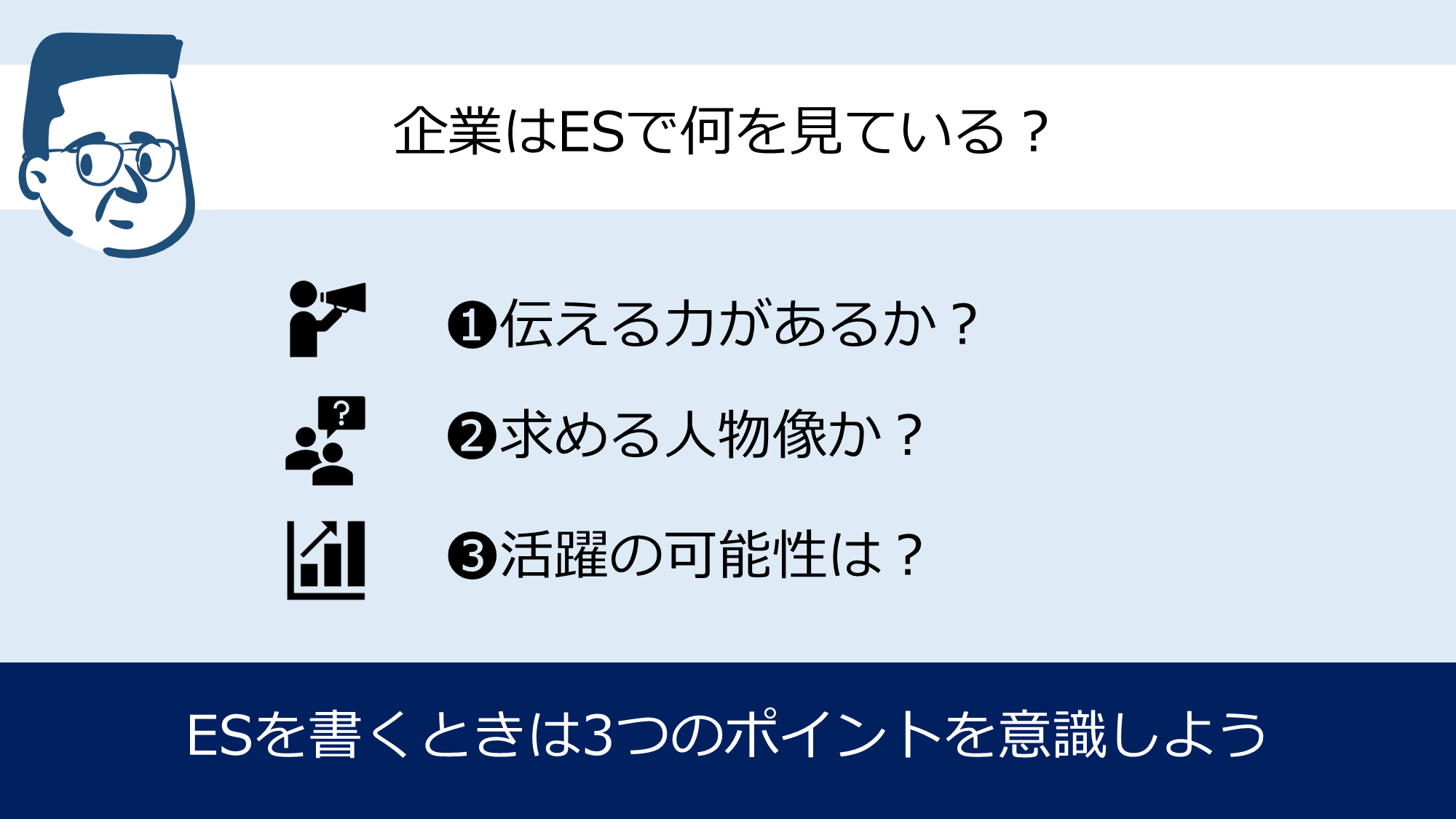 企業がエントリーシートで見ているポイント