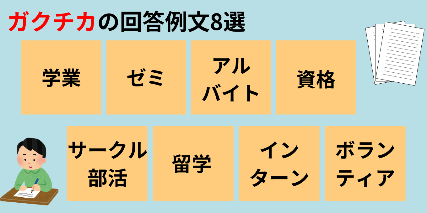 ガクチカの回答例文