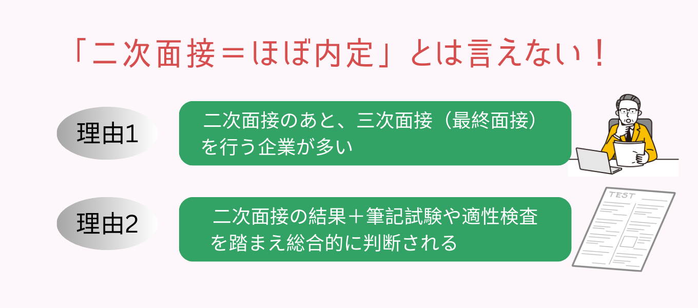 ほぼ内定と言えない理由