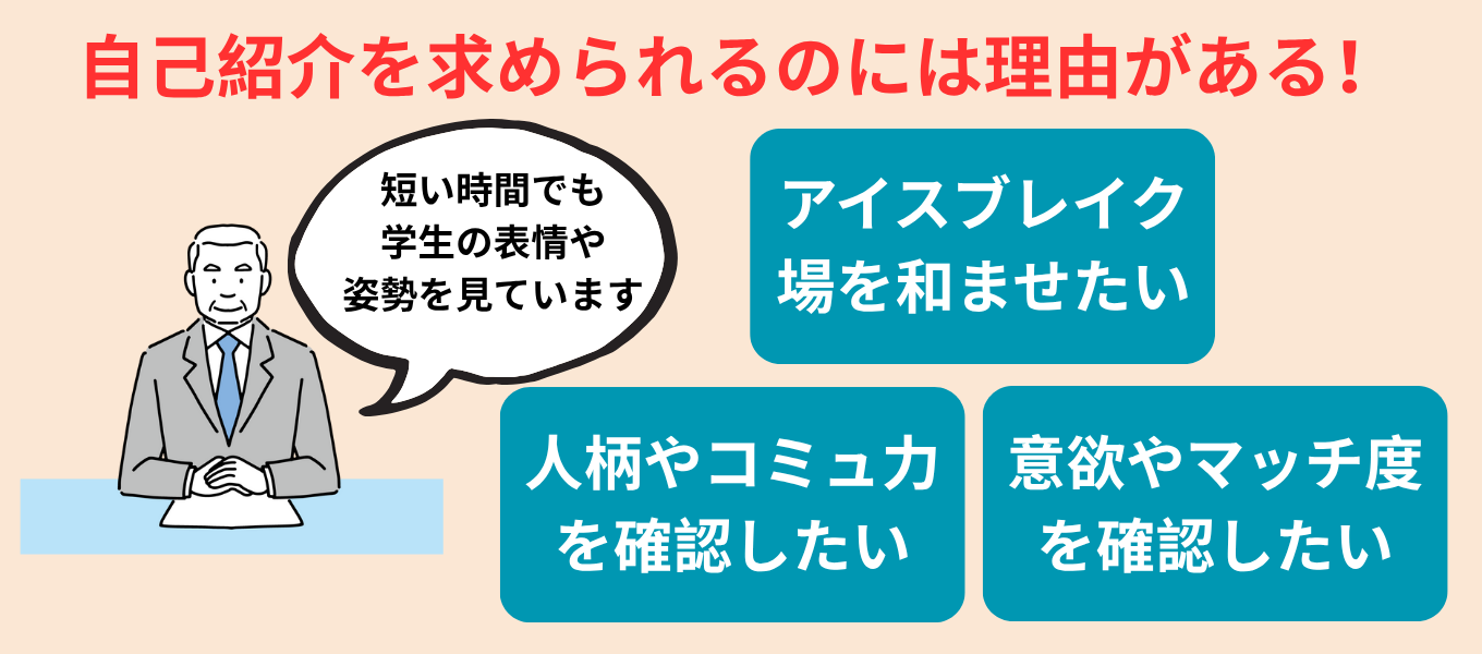 面接 で自己紹介が求められる理由